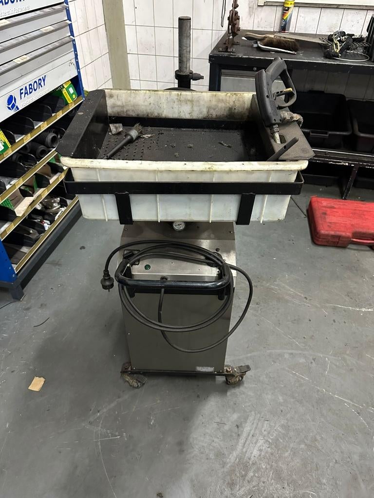 Reno onderdelenreiniger / parts washer verrijdbaar, Ophalen