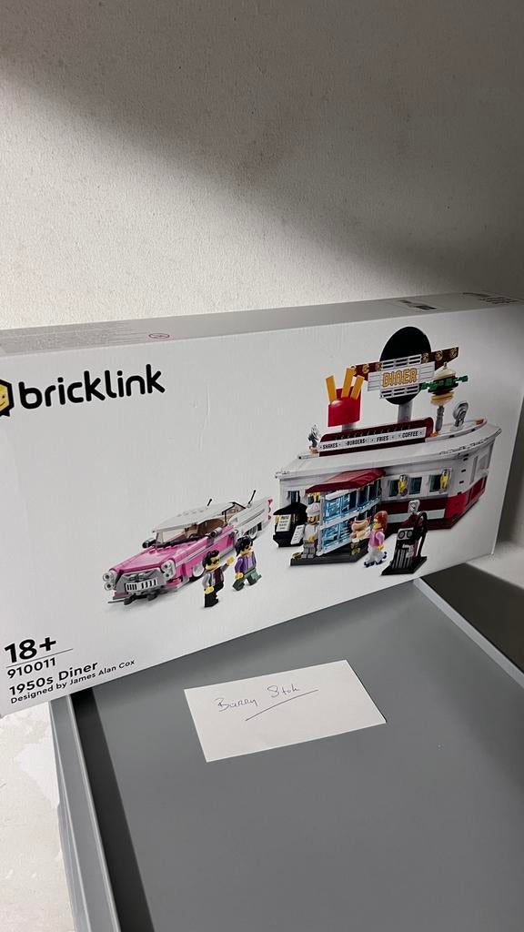 Lego Bricklink 910011 - 1950’s Diner, Ophalen of Verzenden, Nieuw, Complete set, Lego