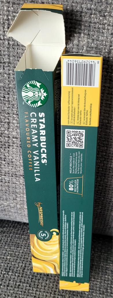 Starbucks creamy vanilla 18 cups flavoured coffee, Ophalen of Verzenden