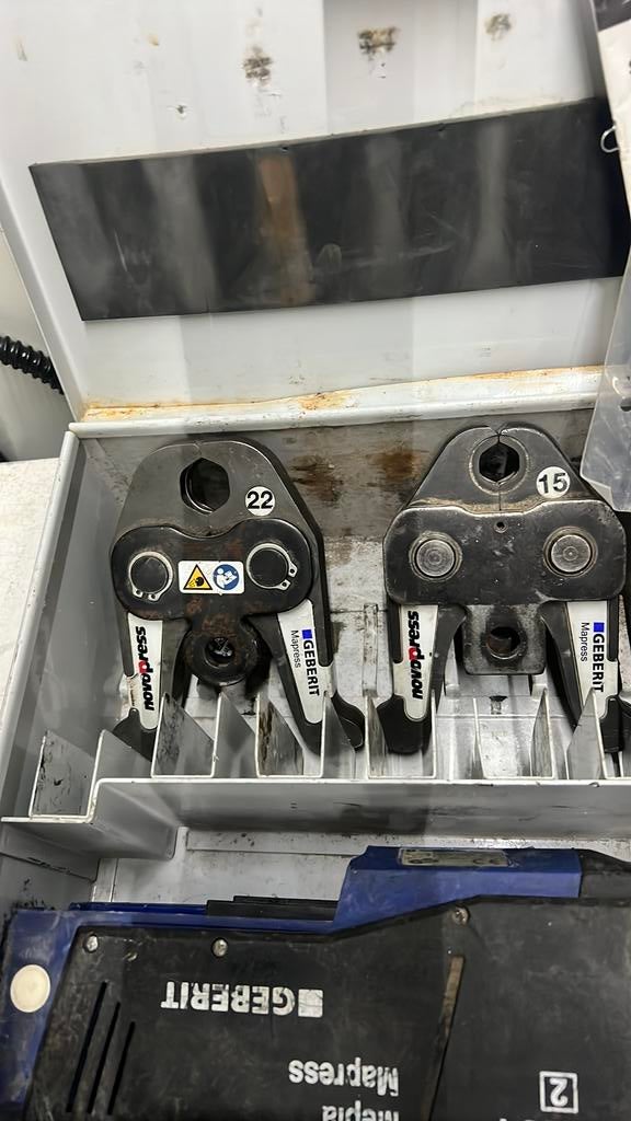 Perstang geberit mapress, Ophalen of Verzenden, Zo goed als nieuw