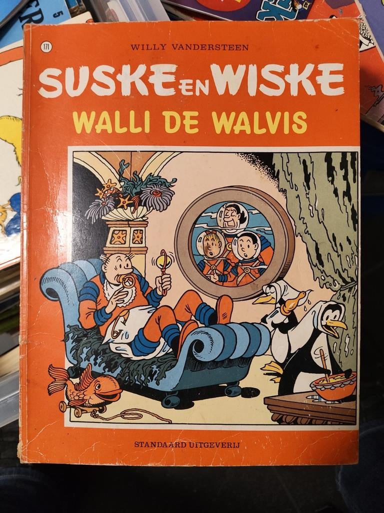 Suske en Wiske Stripboeken, Eén stripboek, Ophalen of Verzenden, Gelezen, Willy Vandersteen