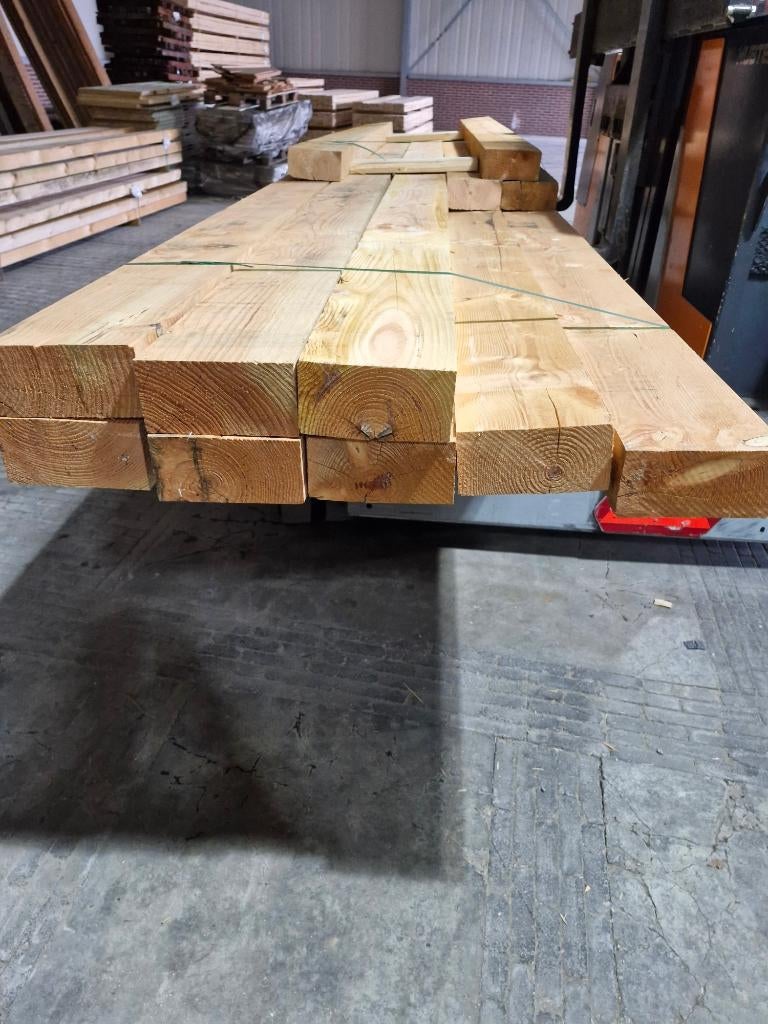 pak 376 B-keus douglas balkhout 100x200mm overkapping, Ophalen, Nieuw, 250 cm of meer, Balken