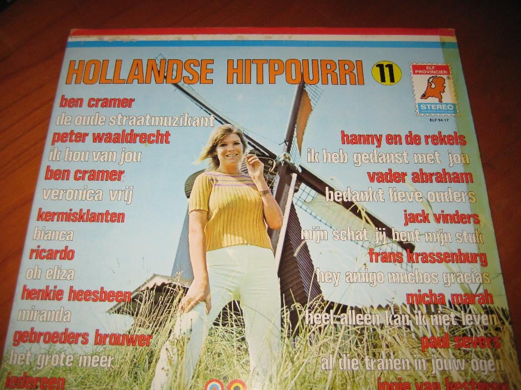 LP, Hollandse Hitpourri 11, Cd's en Dvd's, Ophalen of Verzenden, Zo goed als nieuw, 12 inch