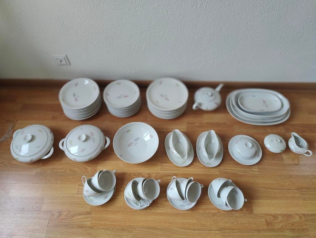 Vintage KPM Krister porseleinen servies–72-delig- jaren 50, Ophalen