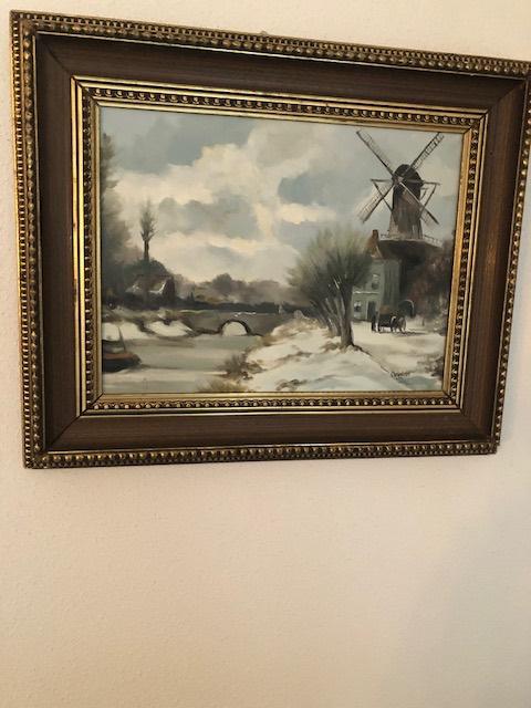 Antiek Schilderij Cornelissen, Antiek en Kunst, Antiek | Keramiek en Aardewerk, Ophalen of Verzenden