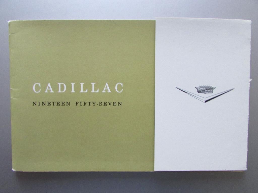 1957 CADILLAC Owner's Manual, Engels, Auto diversen, Handleidingen en Instructieboekjes, Ophalen of Verzenden
