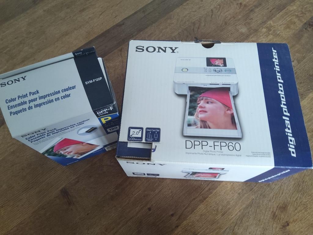 Digitale Photoprinter  Sony, Ophalen of Verzenden, Zo goed als nieuw