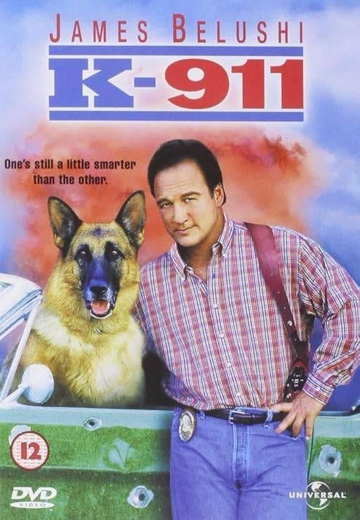 DVD K-911 (met James Belushi, Christine Tucci, James Handy), Vanaf 12 jaar, Ophalen of Verzenden, Gebruikt, Actiekomedie