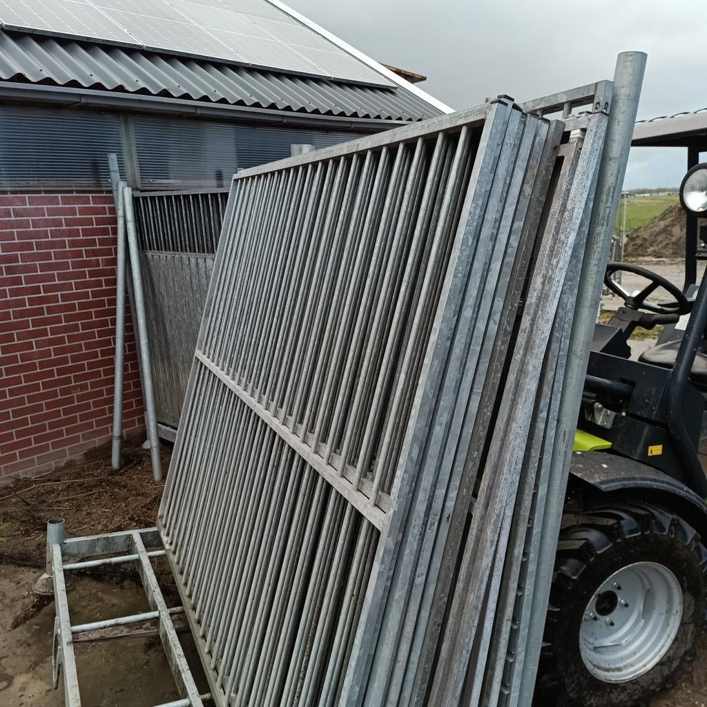 2x2m breed corton kennelpaneel 175 hoog, Ophalen, Hondenkennel, 100 cm of meer, 110 cm of meer