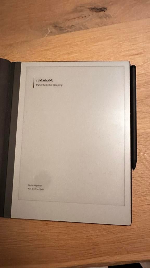 reMarkable 2 Paper Tablet + Book Folio | Zo goed als nieuw!, Computers en Software, Ophalen, 8 GB, Touchscreen, Zo goed als nieuw