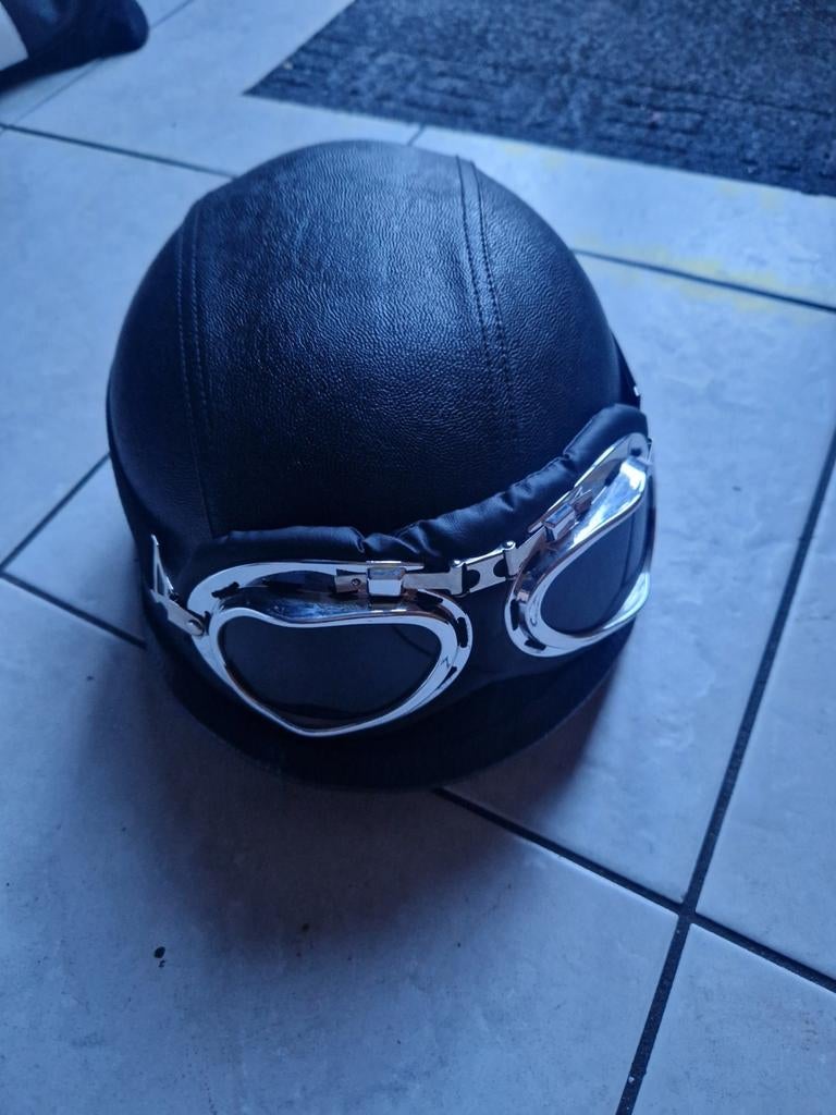 Mooie skull motorhelm, Overige merken, Dames, Ophalen of Verzenden, Integraalhelm