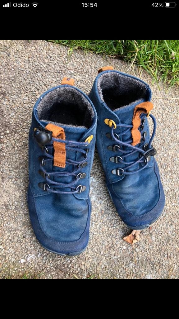 Wildling tejo blue maat 34 barefoot, Jongen of Meisje, Schoenen, Ophalen of Verzenden, Zo goed als nieuw