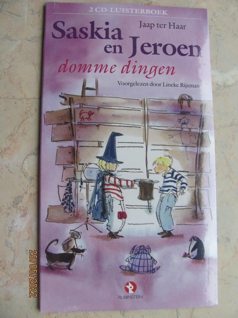NIEUW 2cd LUISTERBOEK Saskia Jeroen DOMME DINGEN J. ter HAAR, Kind, Cd, Ophalen of Verzenden, Jaap ter Haar