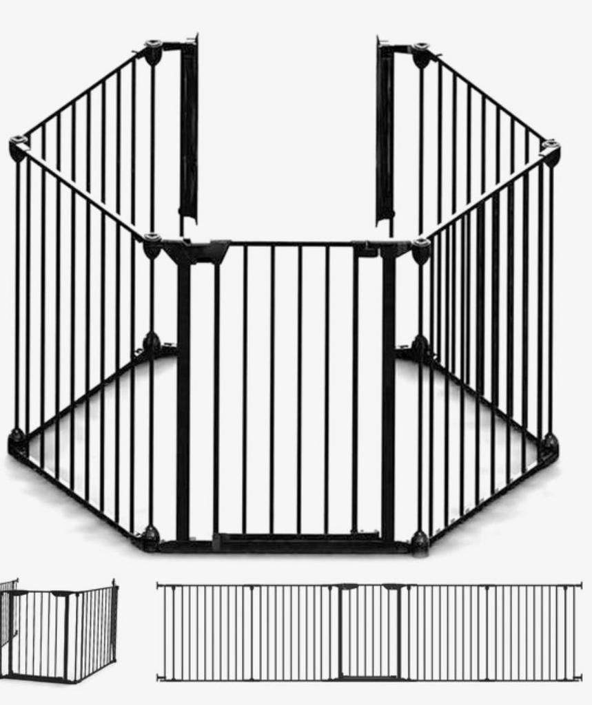 Noma Bench Afzet Hekje / Kinderhekje, Ophalen, Zo goed als nieuw, Metaal of IJzer, 115 cm of meer
