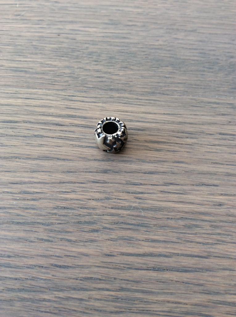 Zilveren bedel, 1 bedel, Ophalen of Verzenden, Zo goed als nieuw, Zilver