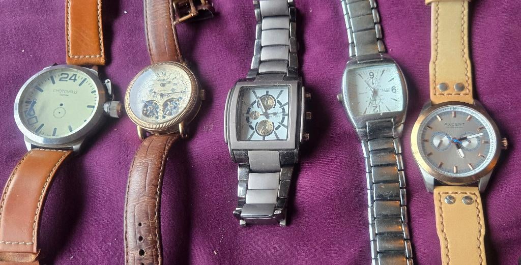 Ouwe horloges, Overige merken, Overige materialen, Gebruikt, Polshorloge