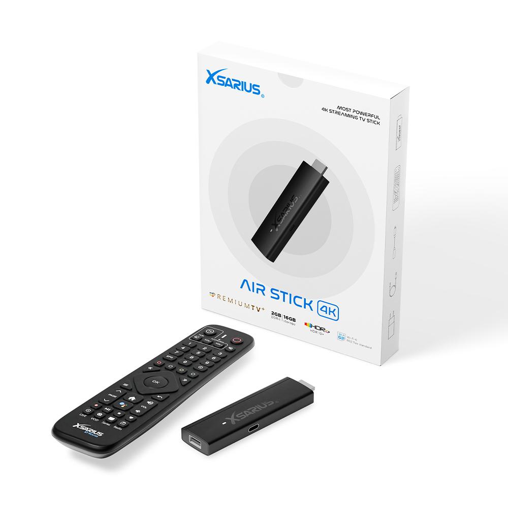 Xsarius AIR Stick 4K - IPTV Ontvanger, Audio, Tv en Foto, Mediaspelers, Ophalen of Verzenden, Zo goed als nieuw, Minder dan 500 GB