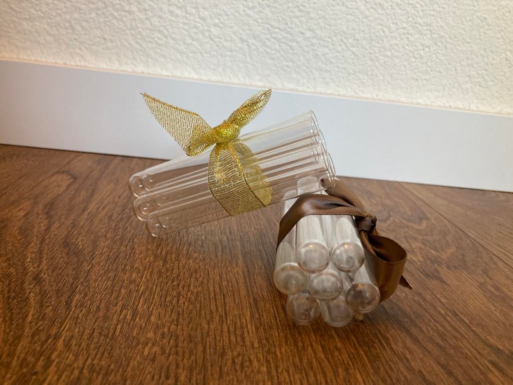 Reageerbuisjes set van 7, stekvaasjes + bloemschikken, Huis en Inrichting, Kamerplanten, Minder dan 100 cm, Halfschaduw, Ophalen of Verzenden