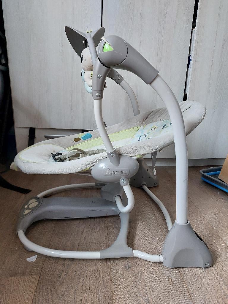 Luxe baby schommelstoel, Gebruikt, Schommelstoel, Verstelbaar, Ophalen