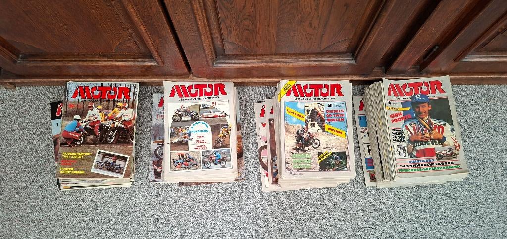 motor tijdschriften, Boeken, Ophalen, Gelezen