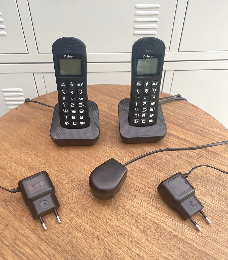 PROFOON TELEFOON, Ophalen of Verzenden, Zo goed als nieuw, 2 handsets