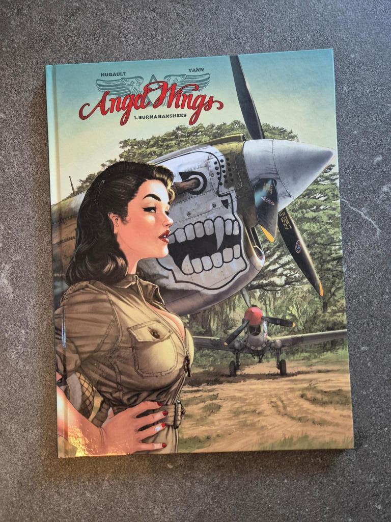 Angel Wings deel1 & Pin-Up Wings (Hardcover | 2e druk), Ophalen of Verzenden, Meerdere stripboeken, Hugault & Yann, Zo goed als nieuw