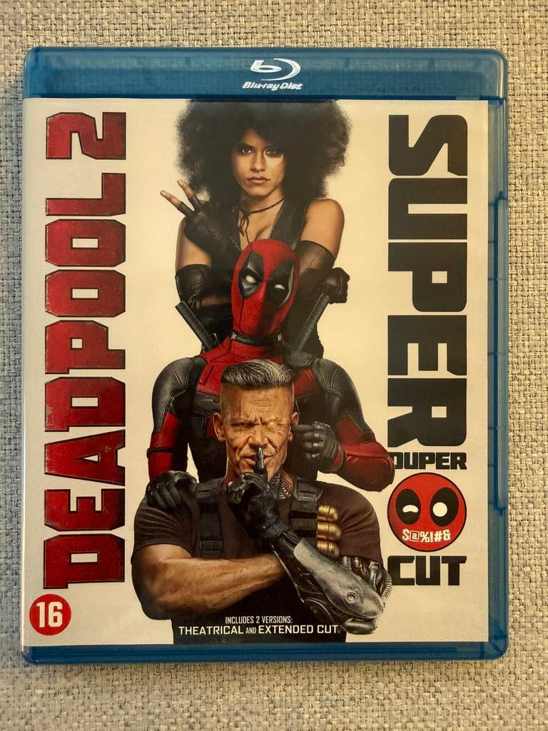 Blu Ray Deadpool 2 Super Duper Cut, Ophalen of Verzenden, Zo goed als nieuw, Science Fiction en Fantasy