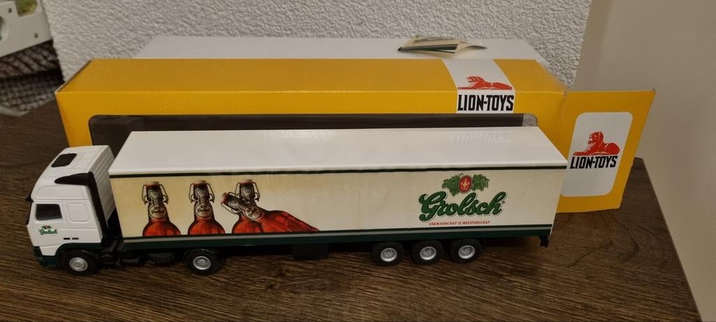 vrachtwagen Grolsch., Verzamelen, Ophalen of Verzenden, Zo goed als nieuw, Reclamebord, Plaat of Schild, Grolsch