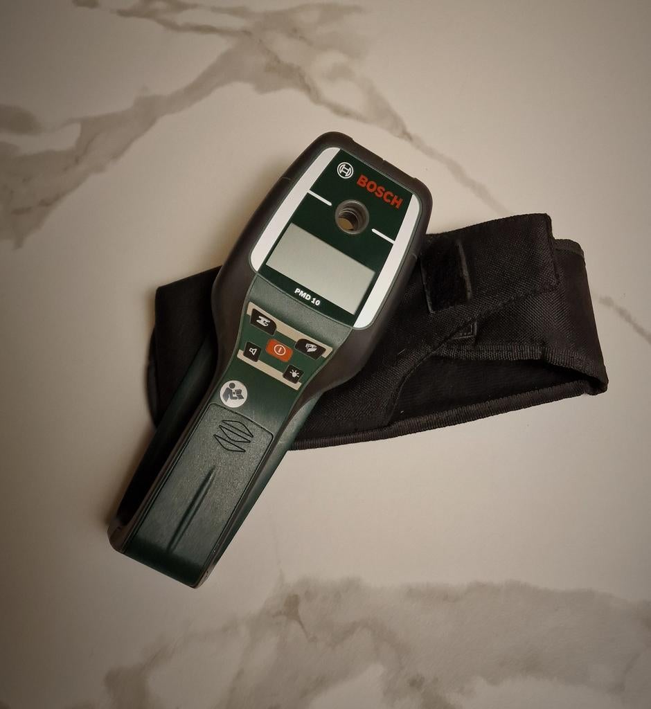 Bosch PMD 10 Detector, Doe-het-zelf en Verbouw, Meetapparatuur, Ophalen of Verzenden, Zo goed als nieuw, Overige meters