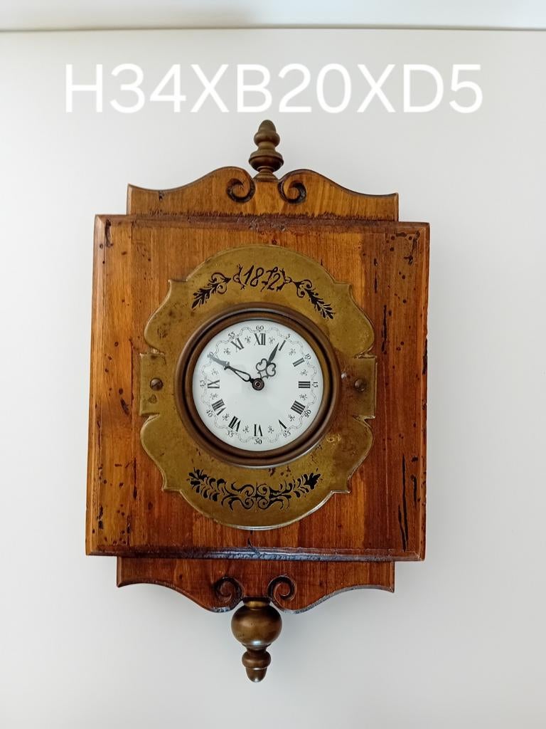 Mooi klok, Ophalen of Verzenden, Zo goed als nieuw, Wandklok