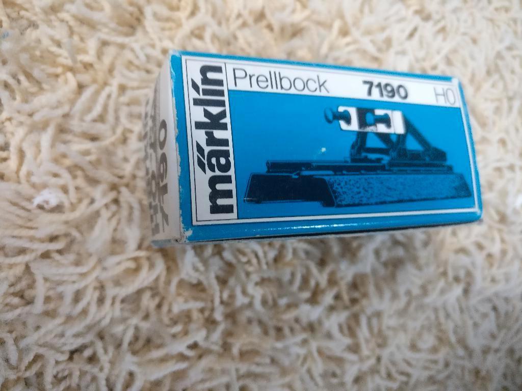 Märklin Stootblok 7190, Hobby en Vrije tijd, Wisselstroom, Overige typen, Ophalen of Verzenden, Zo goed als nieuw