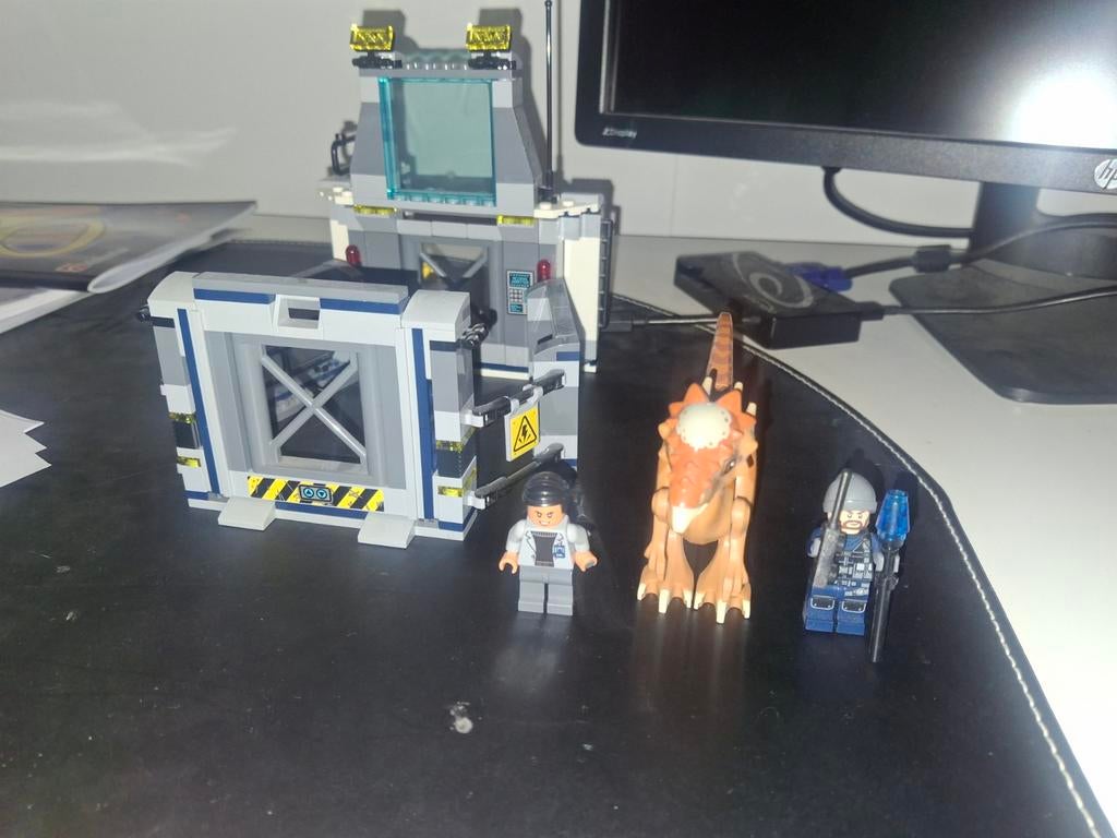 LEGO Jurassic World set 75927 Stygimoloch breakout, Ophalen of Verzenden, Zo goed als nieuw