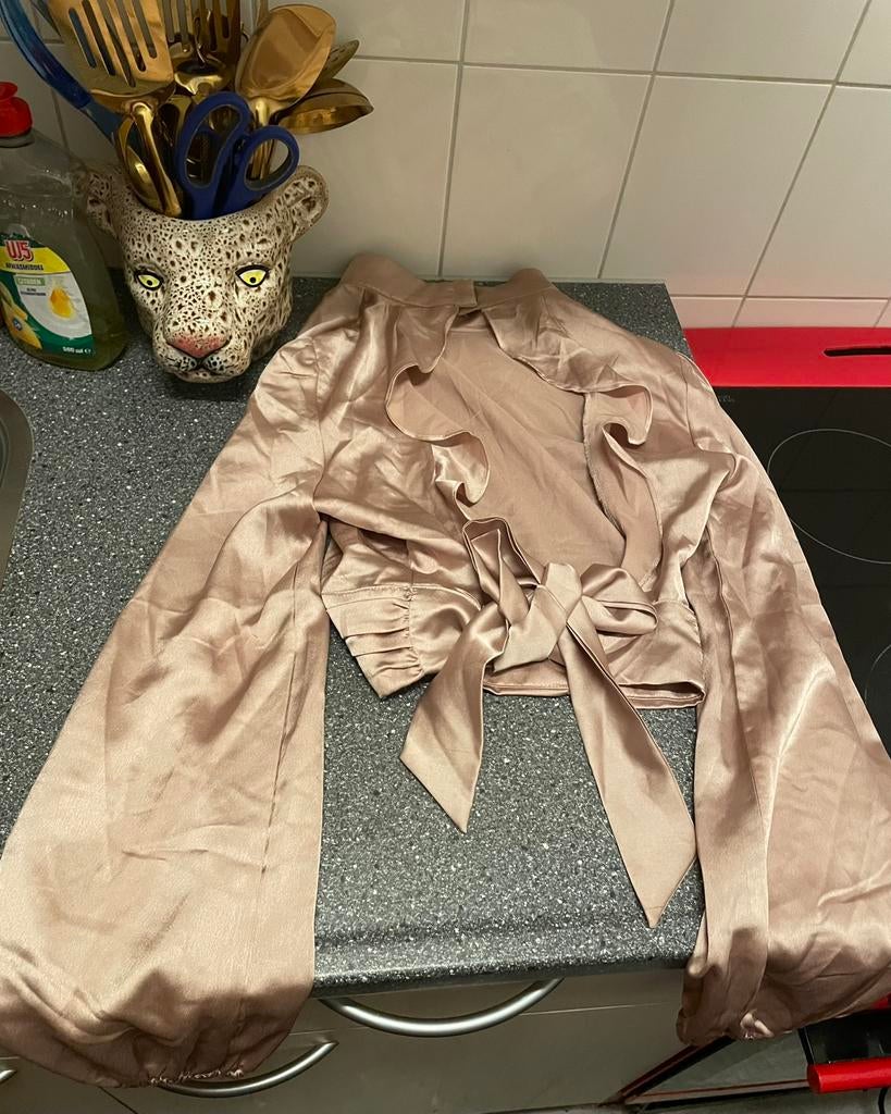 Lichtroze bolero, Ophalen of Verzenden, Jasje, Roze, Maat 36 (S)