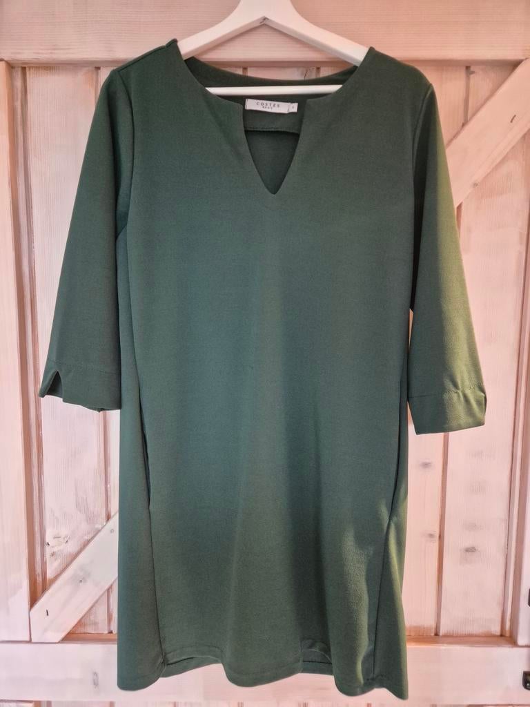 Groene jurk van Costes - Maat S, Kleding | Dames, Ophalen of Verzenden, Zo goed als nieuw, Costes, Maat 36 (S)