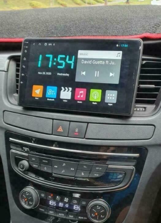 Peugeot 508 radio navigatie 9inch android 9 wifi dab+ carkit, Auto diversen, Autoradio's, Ophalen of Verzenden, Nieuw