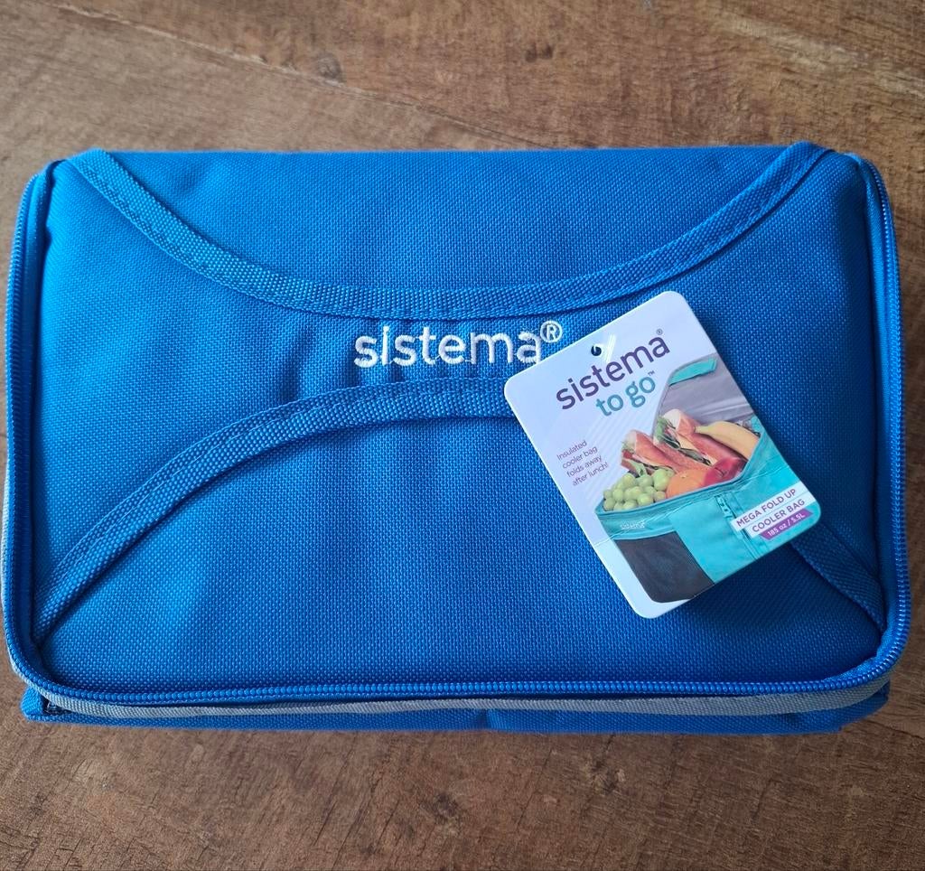 Sistema TO GO opvouwbare koeltas 5,5 liter, Ophalen of Verzenden, Nieuw, Blauw, Overige typen