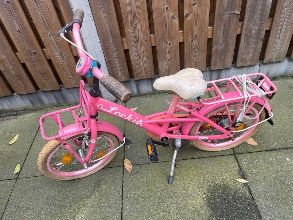 16 inch kinderfiets - Opknapper, Ophalen of Verzenden, Gebruikt, 16 inch, Handrem