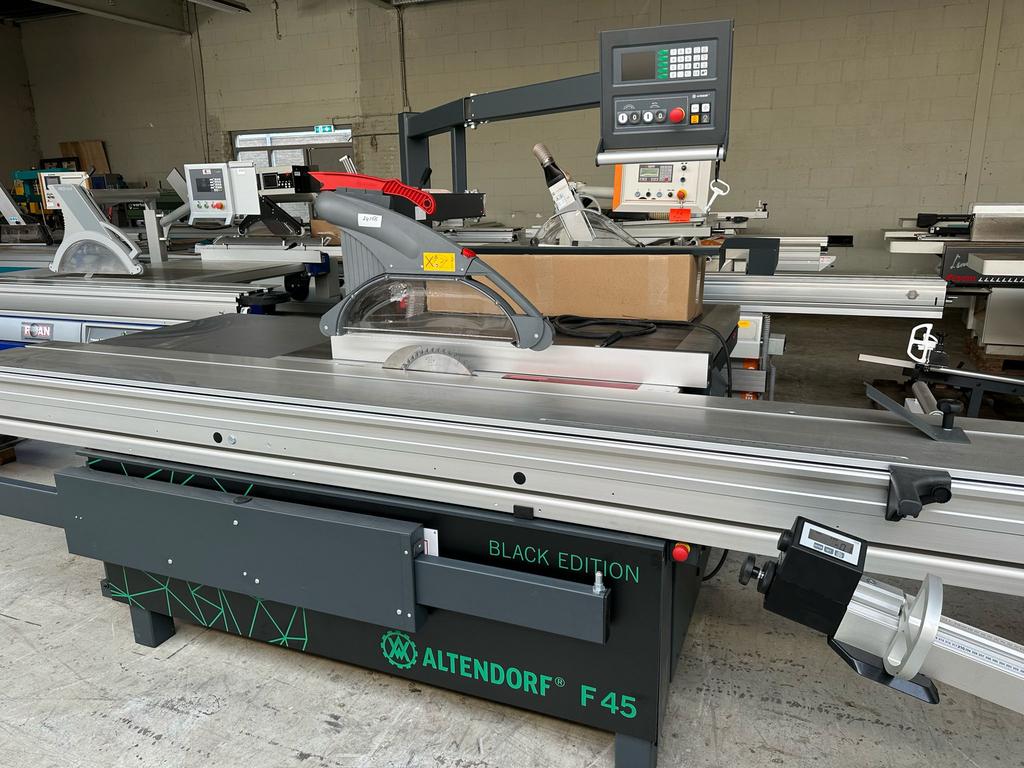 Altendorf formaatzaag F45 nieuwe voorraad , black edition, Ophalen, 70 mm of meer, Overige typen, Nieuw