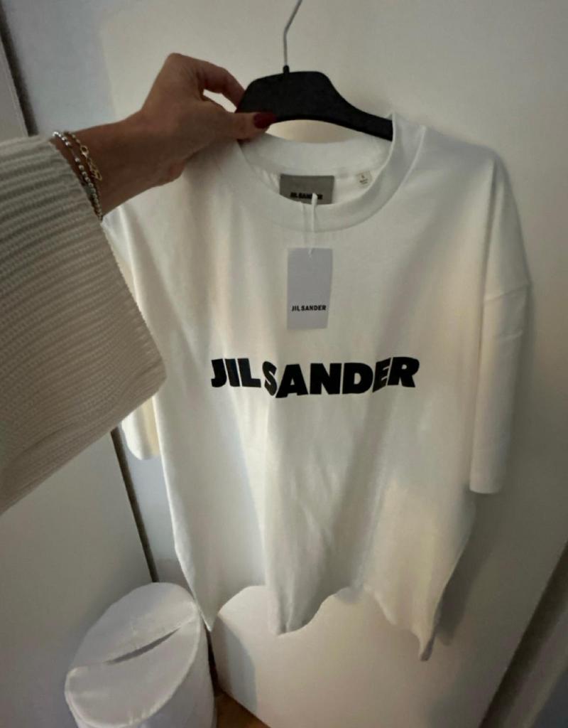 Jil sander, Kleding | Heren, T-shirts, Zo goed als nieuw, Wit, Ophalen of Verzenden