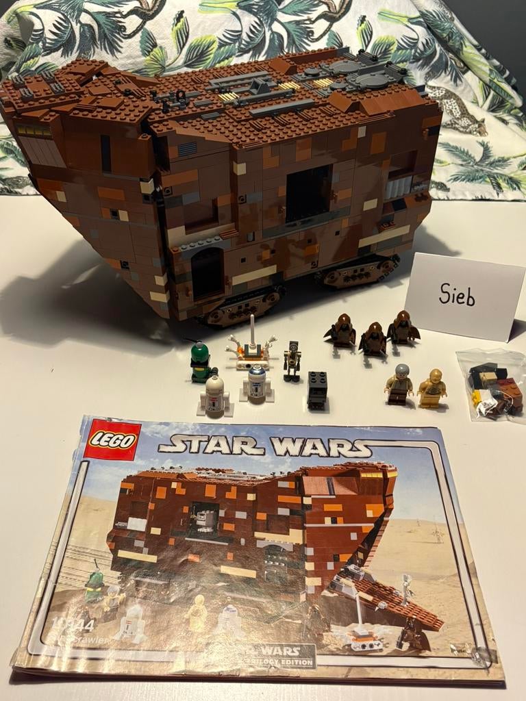 Lego Star Wars 10144 Sandcrawler, Ophalen of Verzenden, Zo goed als nieuw, Lego