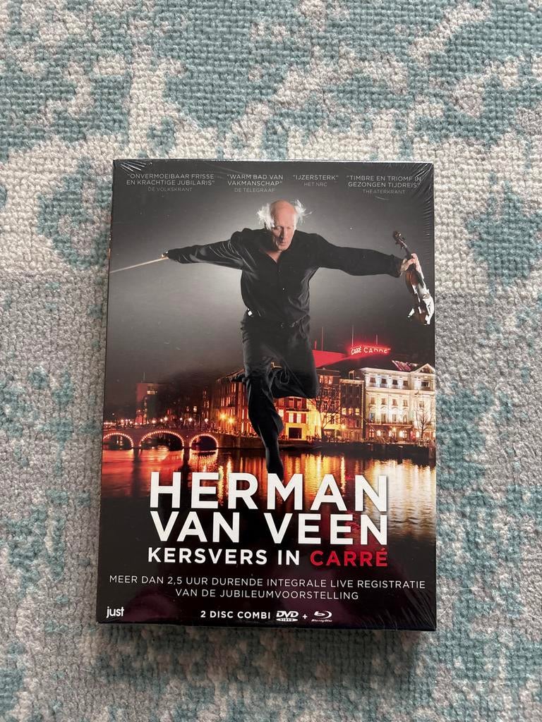 Herman van Veen - Kersvers in Carré DVD/Blu-ray, Alle leeftijden, Boxset, Muziek en Concerten, Ophalen of Verzenden