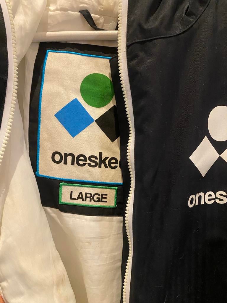 Oneskee Ski Pak / Overall - Maat L - Goede Staat, Maat 52/54 (L), Oneskee, Ophalen of Verzenden, Gedragen