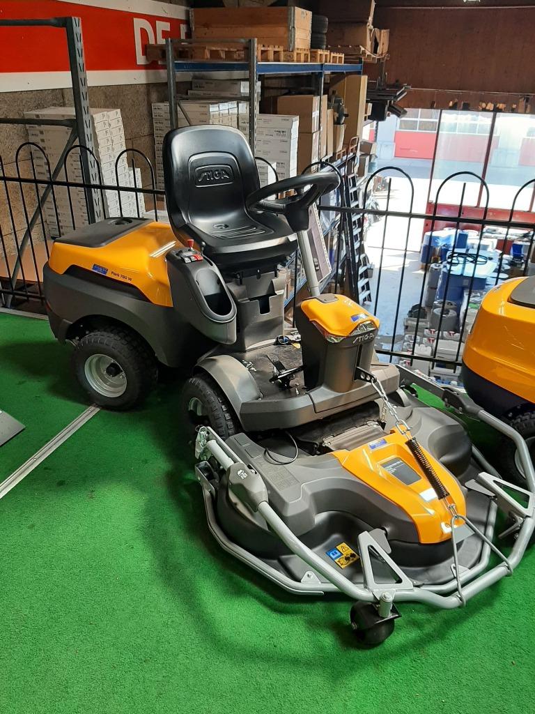 Stiga Park 700W Zitmaaier Frontmaaier, Ophalen, Stiga, Nieuw, Mulchfunctie