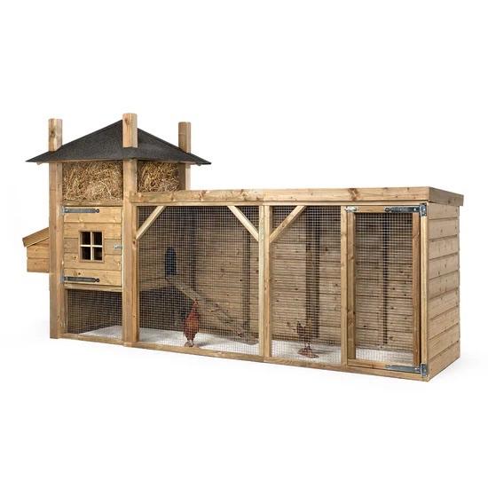 Kippenhok Hooiberg Silke | Geïmpregneerd Hout | Glorenza