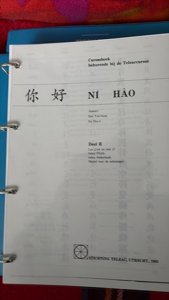 Cursus chinees Ni Hao en diverse boeken, Ophalen of Verzenden, Zo goed als nieuw