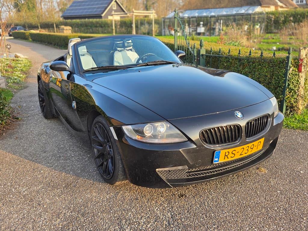 BMW Z4 Roadster 2.5si 218pk – Sportieve 6-cilinder Cabrio, 2500 cc, Achterwielaandrijving, Beige, Cabriolet
