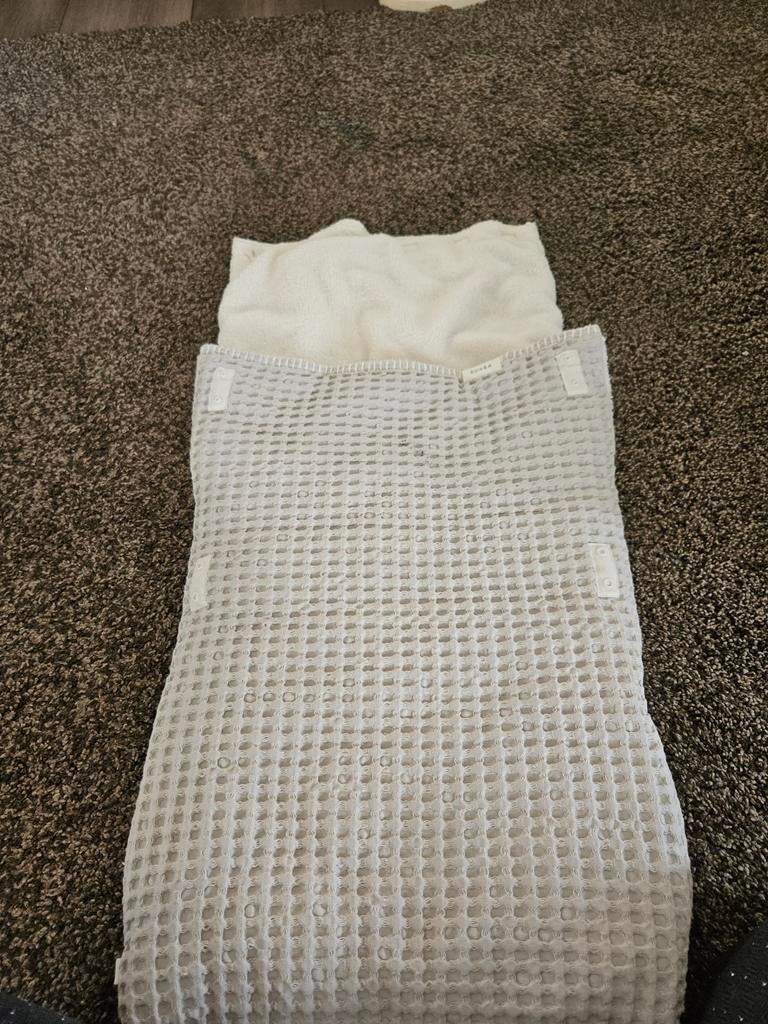 Koeka voetenzak licht grijs, Ophalen