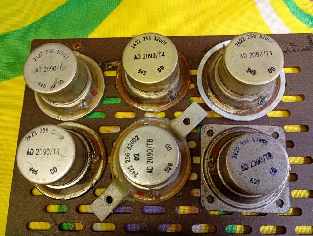 Philips Tweeters ad2090/T4 en T8, Ophalen of Verzenden, Minder dan 60 watt, Front, Rear of Stereo speakers, Philips