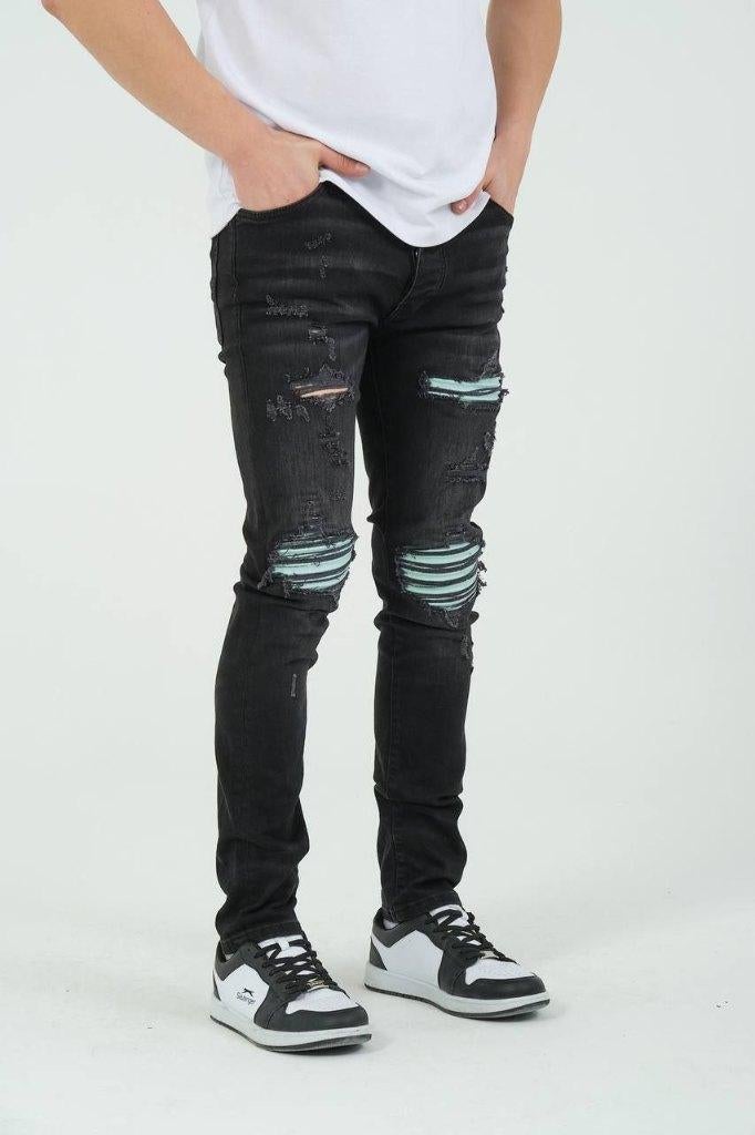 Amiri Jeans, Kleding | Heren, Spijkerbroeken en Jeans, Nieuw, W33 - W34 (confectie 48/50), Blauw, Ophalen of Verzenden
