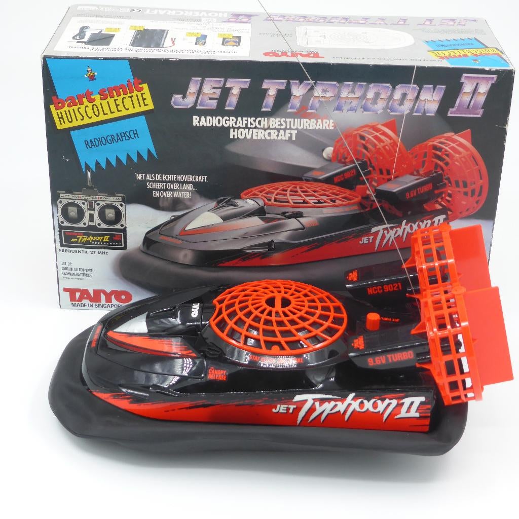 Taiyo Tyco RC Jet Typhoon 2 Radiografische Hovercraft MINT, Elektro, Auto offroad, Nieuw, Ophalen of Verzenden
